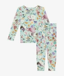 Posh Peanut Faye Long Sleeve Basic Pajama