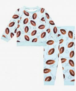Posh Peanut Field Day Long Sleeve Sweatshirt & Jogger Set Baby