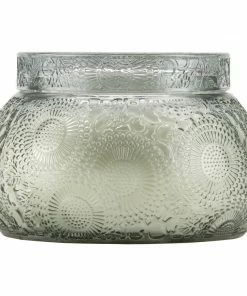 Voluspa French Cade Lavender - Embossed Chawan Bowl Glass Candle Gifts