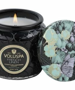 Voluspa French Linen - Petite Jar Candle
