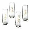 Lillian Rose Gifts Stemless Champagne Glass - Toast