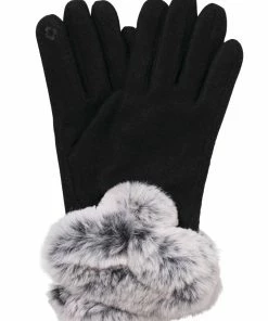 Top It Off Darlene Gloves - Black