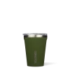 Corkcicle Gloss Olive 12 Oz Tumbler