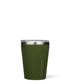 Corkcicle Gloss Olive 12 Oz Tumbler