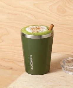 Corkcicle Gloss Olive 12 Oz Tumbler