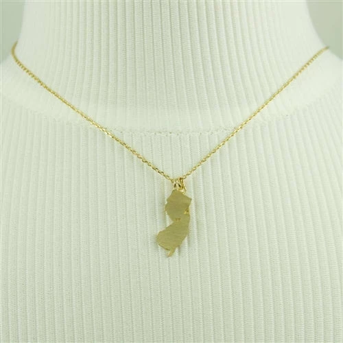 CAI Gold State Necklace – New Jersey