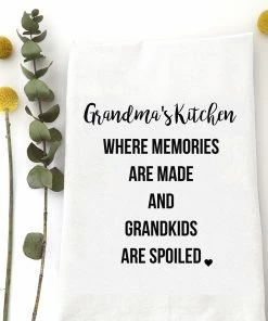 Wildwood Landing Tea Towel - Grandma’s Kitchen Saying Gifts