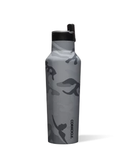 Corkcicle Drinkware Grey Camo 20 Oz Sport Canteen