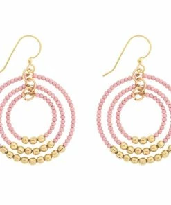 Aid Through Trade Brass Gyroscope Earrings (Assorted Colors)