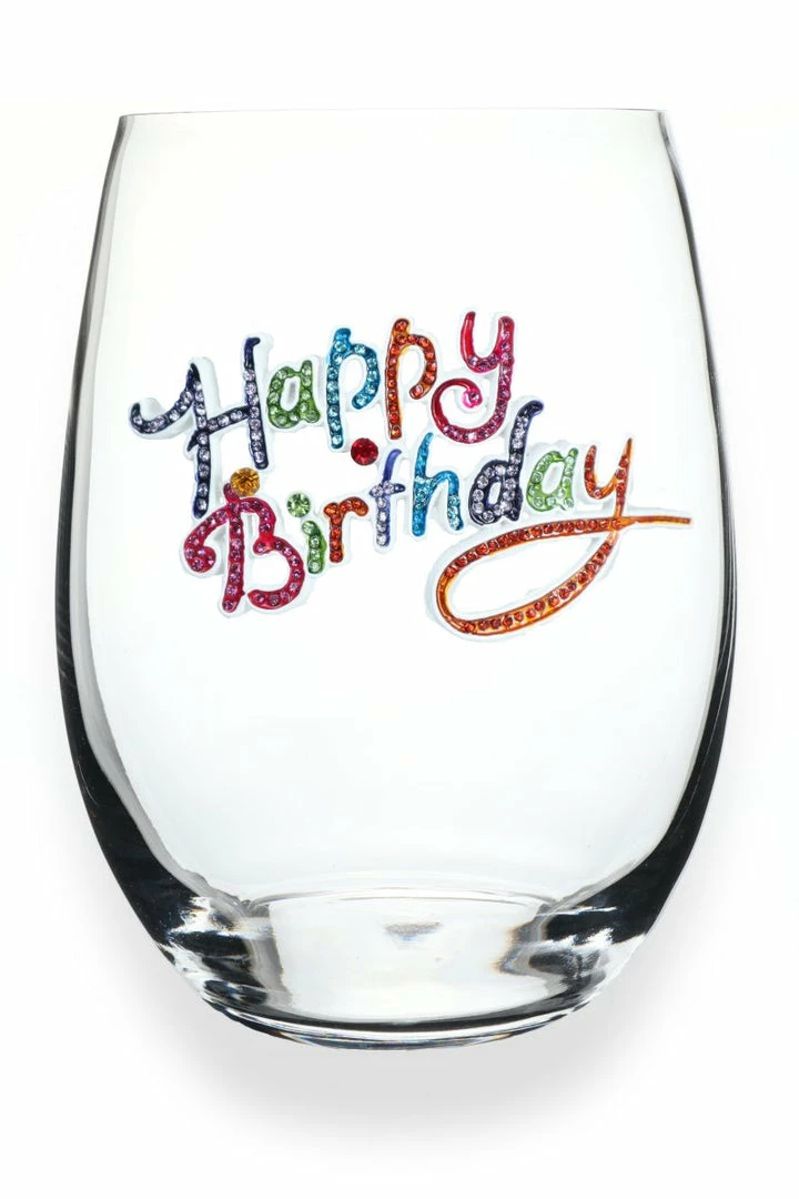 The Queens' Jewels Happy Birthday Stemless