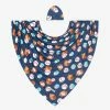 Posh Peanut Homer Infant Swaddle And Beanie Set Baby