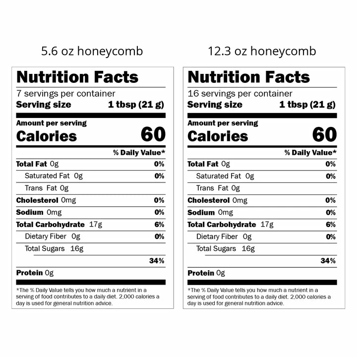 Savannah Bee Company Food Raw Honeycomb - 5.6 Oz