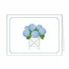 WH Hostess Folded Notecard - Hydangeas Planter Stationery