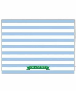 WH Hostess Folded Notecard - Hydangeas Planter Stationery