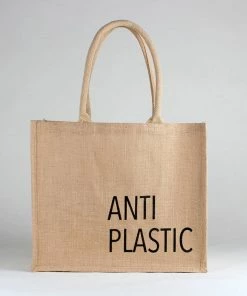 ShoreBags Jute Market Anti Plastic Bag