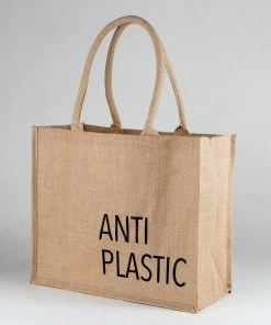 ShoreBags Jute Market Anti Plastic Bag