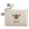 Karma Cotton Canvas Carry All - Bee