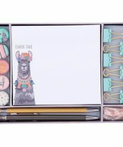 Karma Stationery Set - Llama