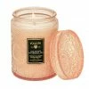 Voluspa Kalahari Watermelon - 5.5 Oz Embossed Glass Jar Candle With Lid
