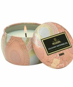 Voluspa Kalahari Watermelon - 4 Oz Mini Decorative Tin Candle Gifts