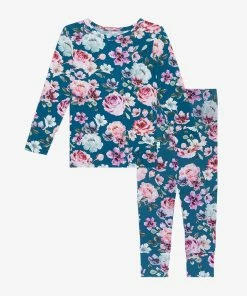 Posh Peanut Keisha Long Sleeve Basic Pajama Baby