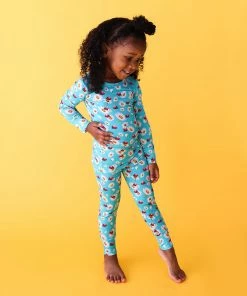 Posh Peanut Baby Ladybug Long Sleeve Basic Pajama