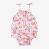 Posh Peanut Leilani Spaghetti Strap Bubble Romper