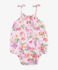 Posh Peanut Leilani Spaghetti Strap Bubble Romper