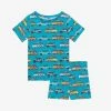 Posh Peanut Marino Basic Short Sleeve & Short Length Pajama