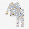 Posh Peanut Marshal Long Sleeve Basic Pajama Baby