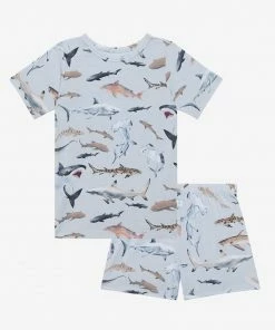 Posh Peanut Baby Maverick Basic Short Sleeve & Short Length Loungewear