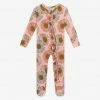Posh Peanut Millie Footie Ruffled Zippered One Piece