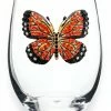 The Queens' Jewels Monarch Butterfly Stemless