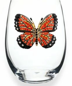 The Queens' Jewels Monarch Butterfly Stemless