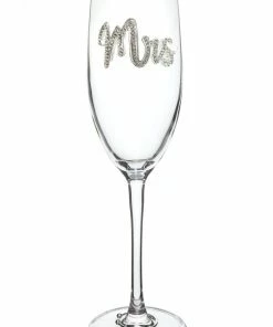 The Queens' Jewels Mrs Champagne Flute Drinkware