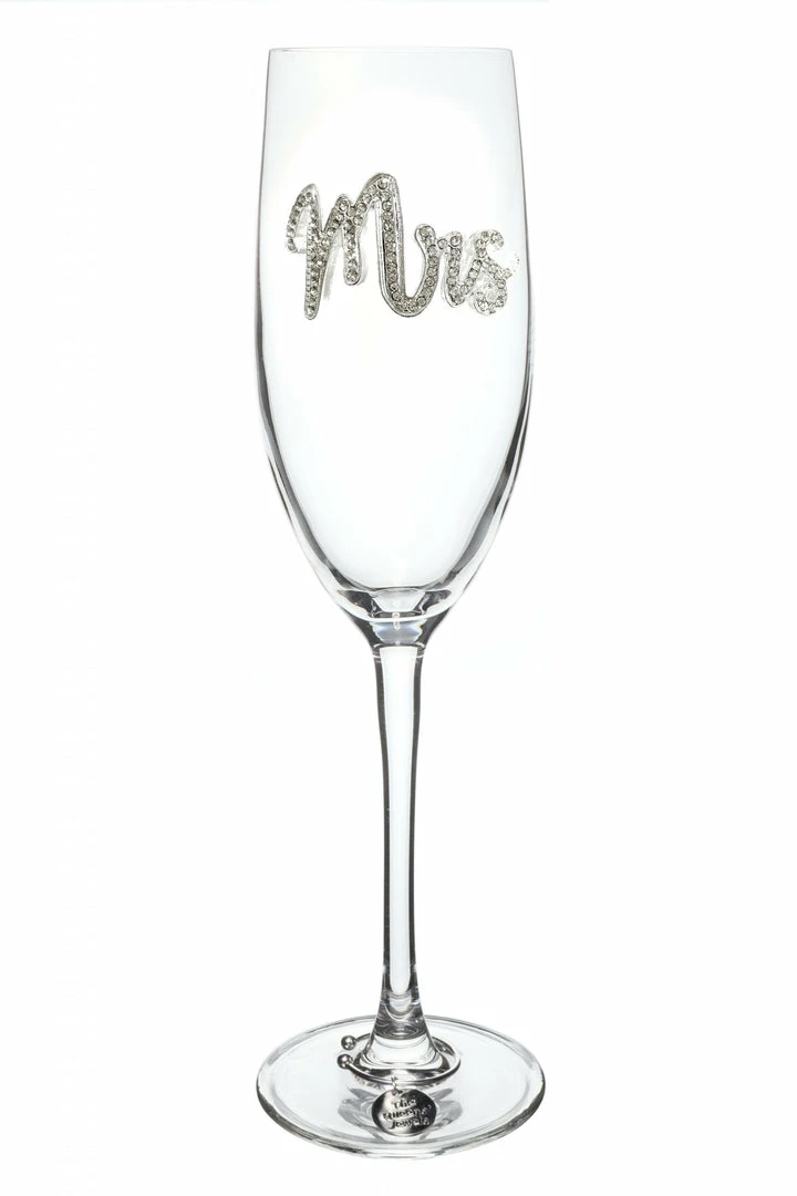 The Queens' Jewels Mrs Champagne Flute Drinkware