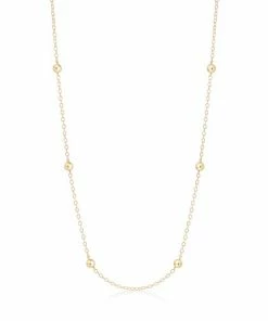Enewton 41" Necklace Simplicity Chain Gold - Classic 8mm Gold