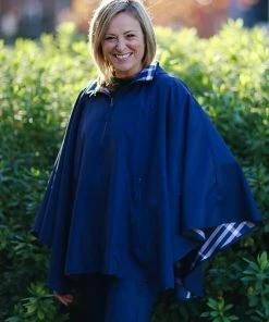 Rainraps Navy & Navy Plaid SPORTYRAP Apparel