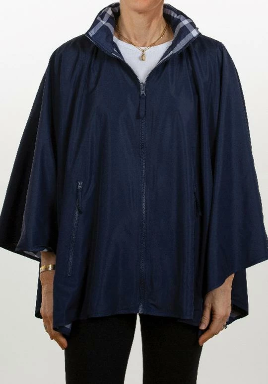 Rainraps Navy & Navy Plaid SPORTYRAP Apparel