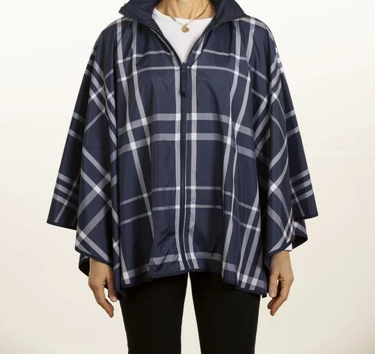Rainraps Navy & Navy Plaid SPORTYRAP Apparel