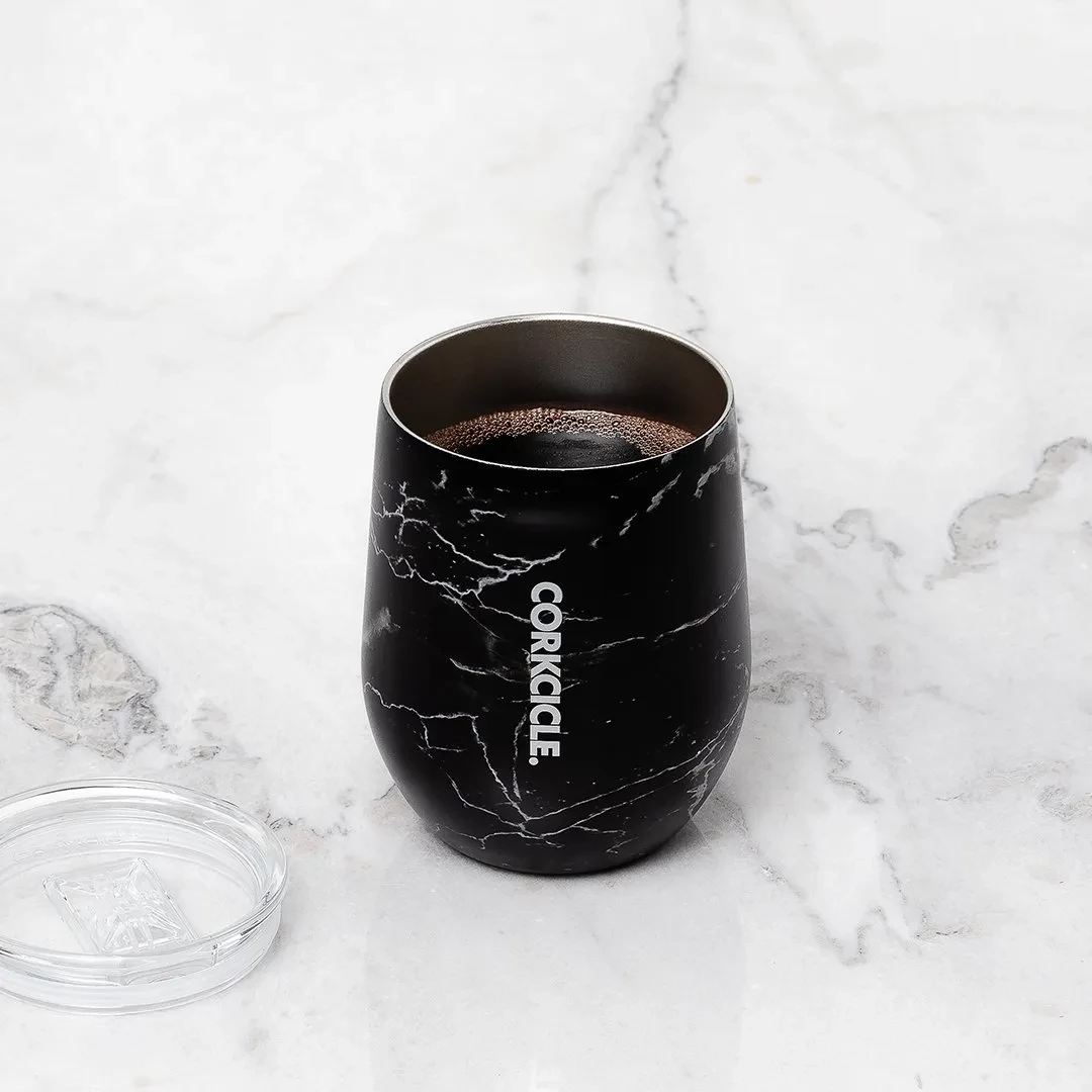 Corkcicle Nero 12 Oz Stemless Drinkware