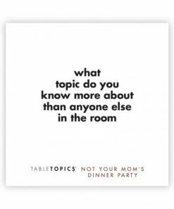 TableTopics Not Your Mom's Dinner Party