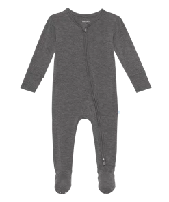 Posh Peanut Charcoal Heather Footie