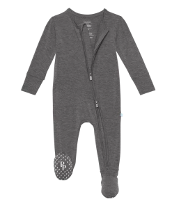 Posh Peanut Charcoal Heather Footie