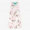Posh Peanut Baby Vintage Pink Rose Sleeveless Ruffled Sleep Bag 2.5 Tog