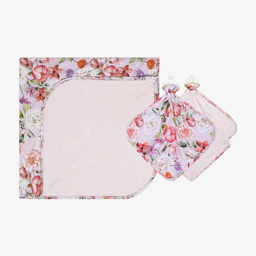 Posh Peanut Baby Pari & Alette Patoo & Lovey Set