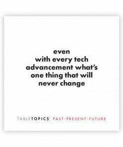 TableTopics Past Present Future