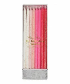 Meri Meri Pink Straight Birthday Candle