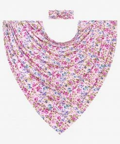 Posh Peanut Baby Pixie Infant Swaddle And Headwrap Set