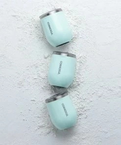 Corkcicle Drinkware Powder Blue 12 Oz Stemless